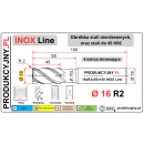 Frez z promieniem naroża fi 16 R2 INOX LINE